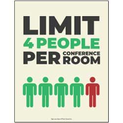 Limit Per Conference Room - 4 People