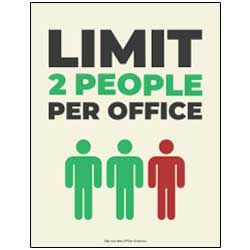 Limit Per Office - 2 People
