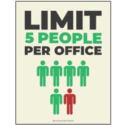 Limit Per Office - 5 People