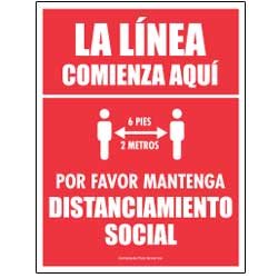La Línea Comienza Aquí (Spanish)