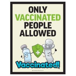 Only Vaccinated People Allowed