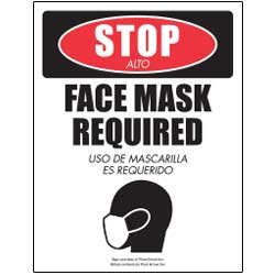 Face Mask Required (English/Spanish)