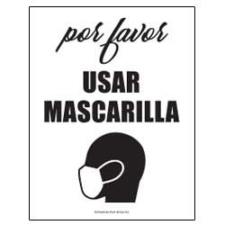 Por Favor Usar Mascarilla (Spanish)