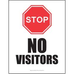 Stop - No Visitors