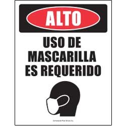 Alto Uso De Mascarilla  Es Requerido (Spanish)