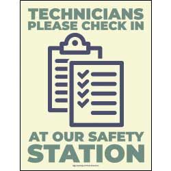 Technicians Please Check In