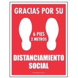 Gracias Por Su Distanciamiento Social (Spanish)