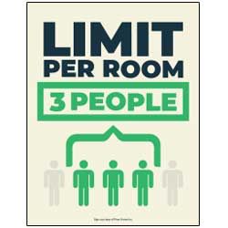 Limit Per Room – 3 People