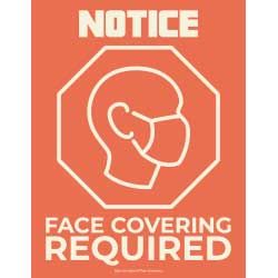 Notice – Face Covering Required