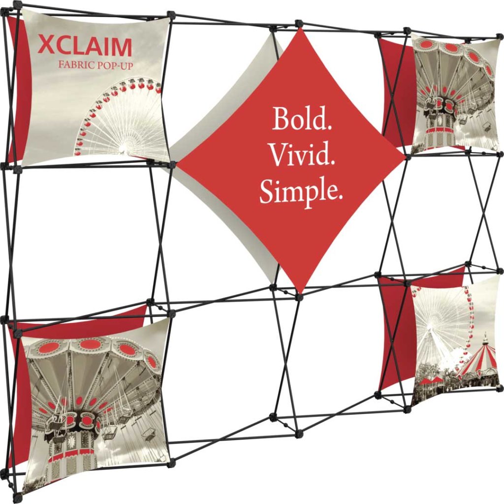 10x7.5-ft Pop Up Display  | Orbus Xclaim Kit 02
