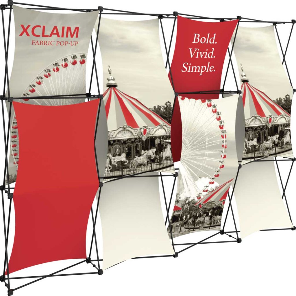 10x7.5-ft Pop Up Display | Orbus Xclaim Kit 03