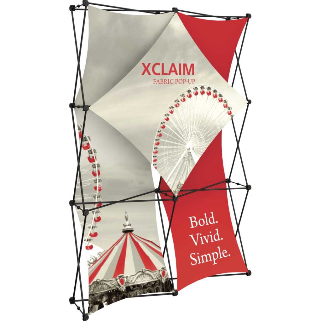 5x7.5-ft Pop Up Display | Orbus Xclaim Kit 01
