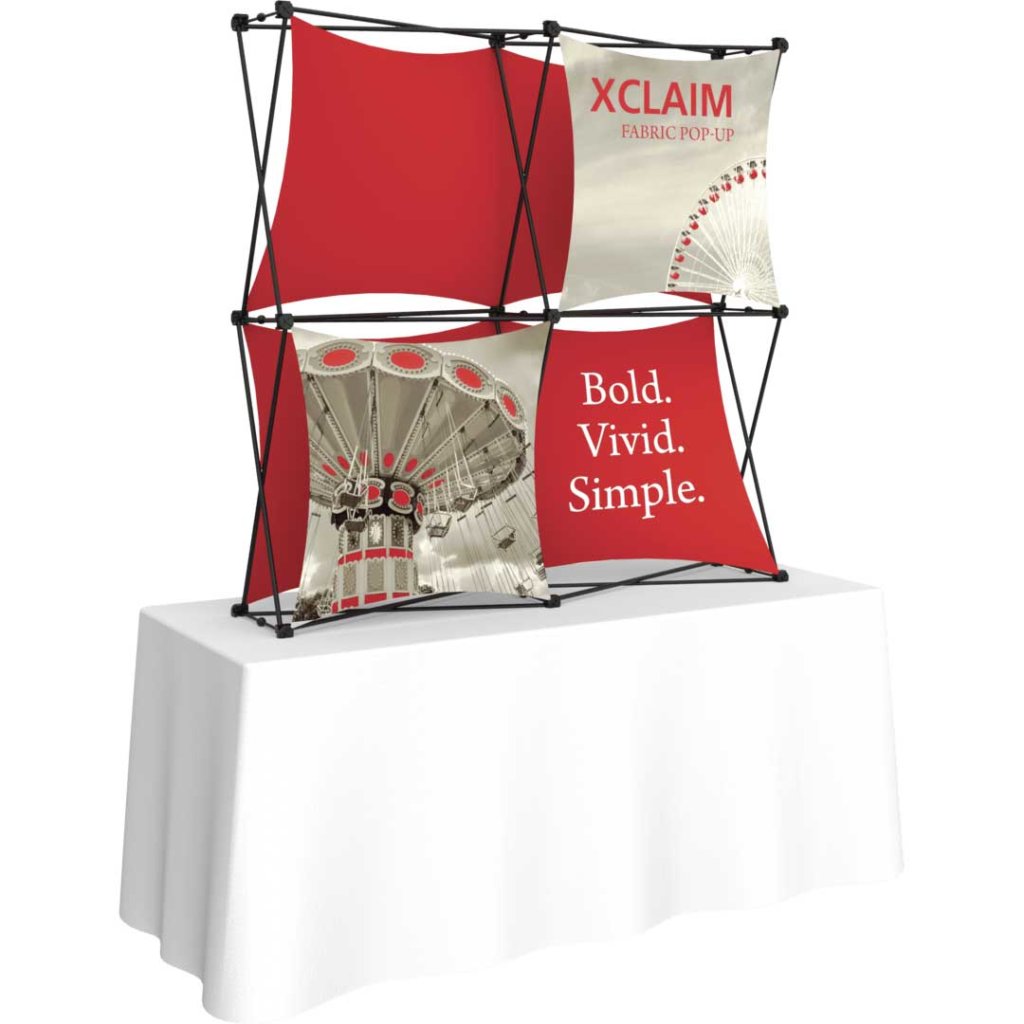 5x5-ft Tabletop Pop Up Display | Orbus Xclaim Kit 01