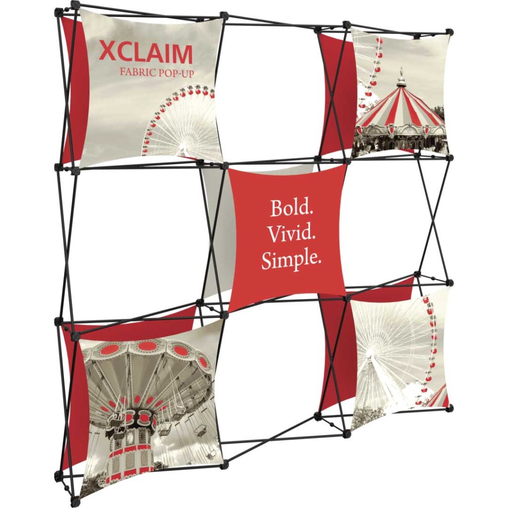 8x7.5-ft Pop Up Display | Orbus Xclaim Kit 04