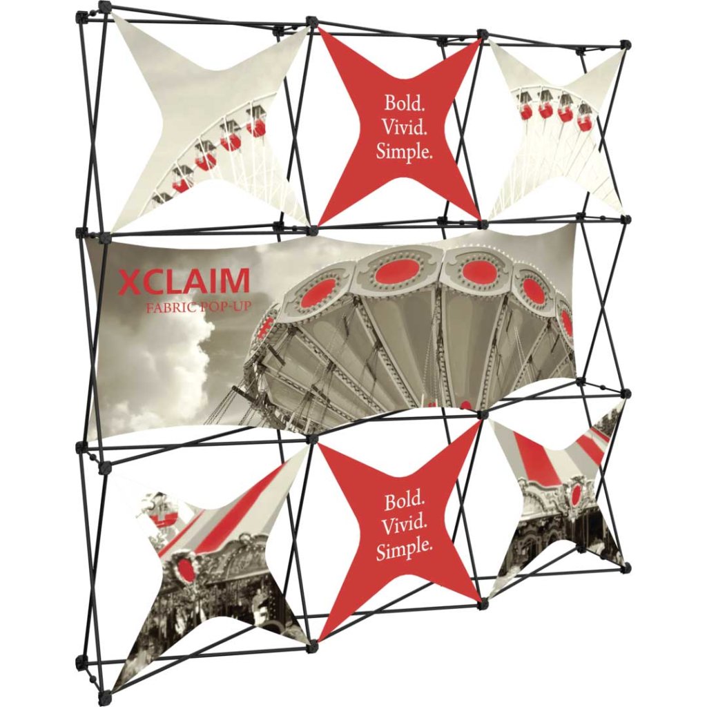 8x7.5-ft Pop Up Display | Orbus Xclaim Kit 06