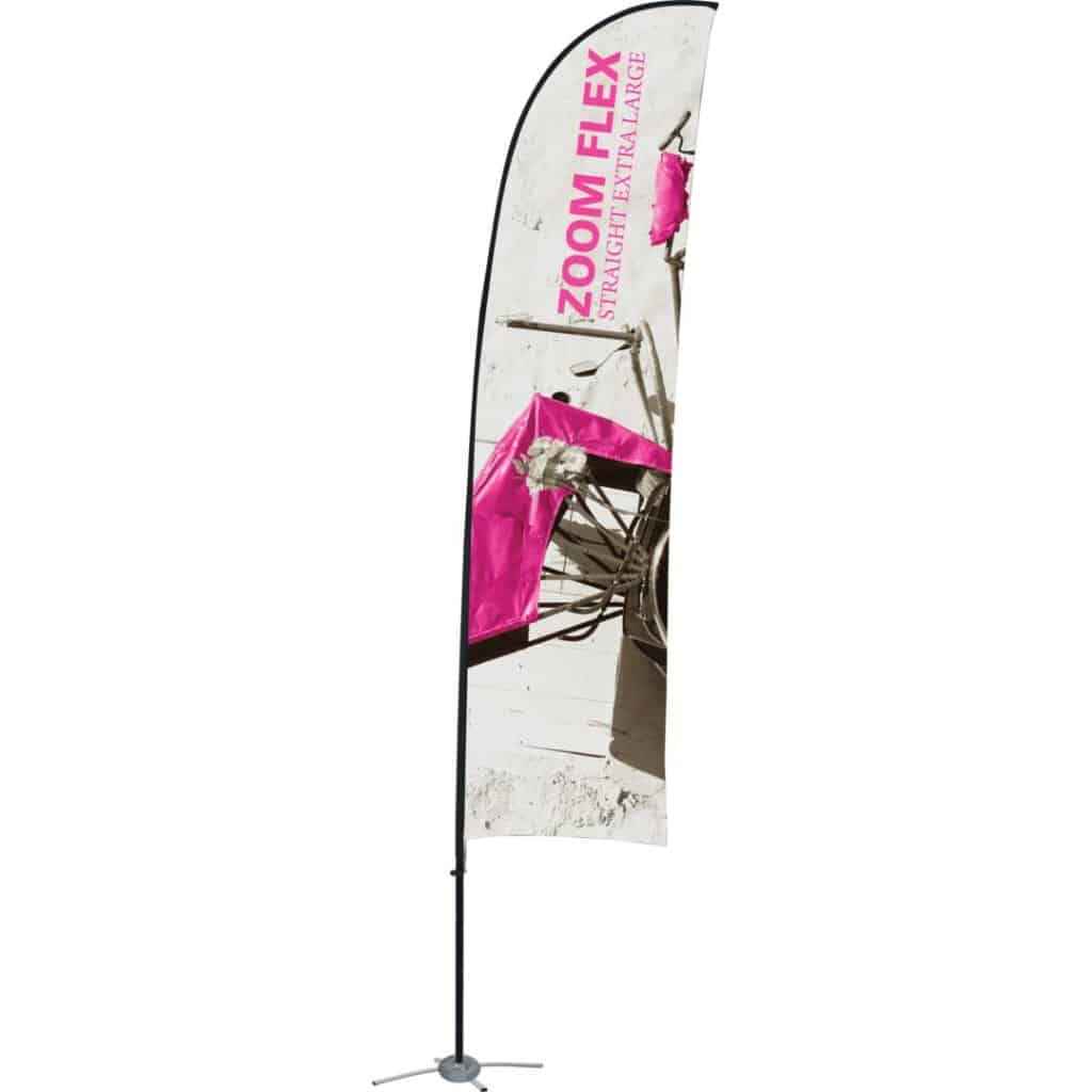 Zoom Extra-Large flag sign