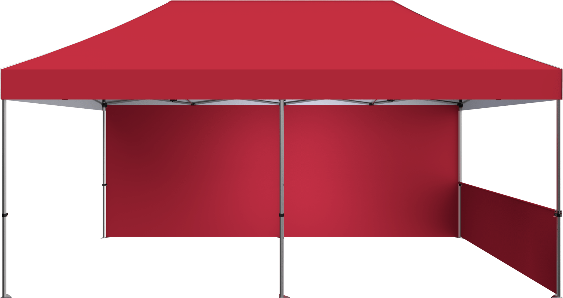 zoom 20-ft tent red